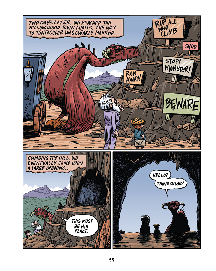 Monster on the Hill (Book 1) - Page 1