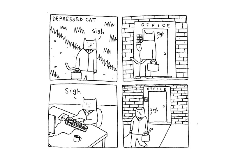 Depressed Cat - Page 4