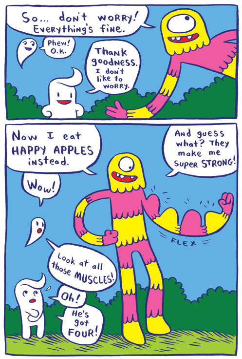 Johnny Boo (Book 3): Happy Apples - Page 4