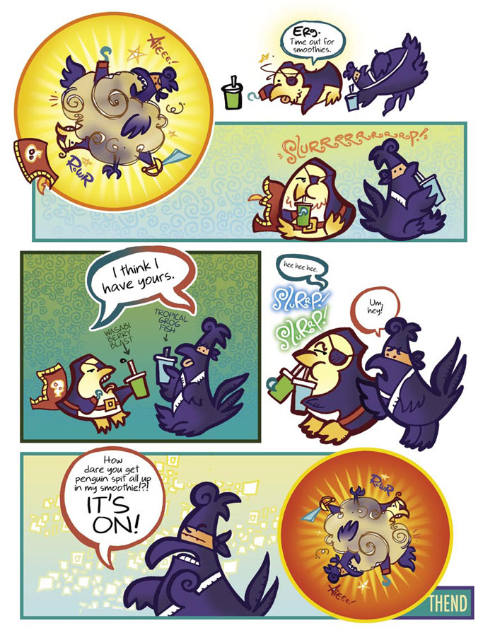 Pirate Penguin vs Ninja Chicken (Book 1): Troublems with Frenemies - Page 2