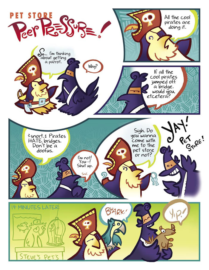 Pirate Penguin vs Ninja Chicken (Book 1): Troublems with Frenemies - Page 3