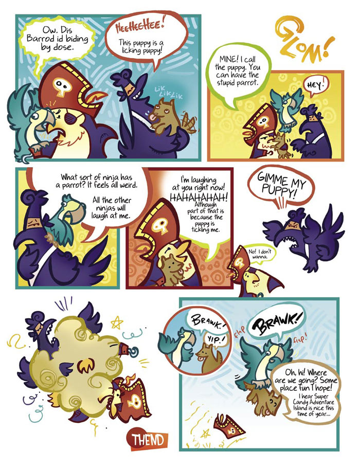 Pirate Penguin vs Ninja Chicken (Book 1): Troublems with Frenemies - Page 4