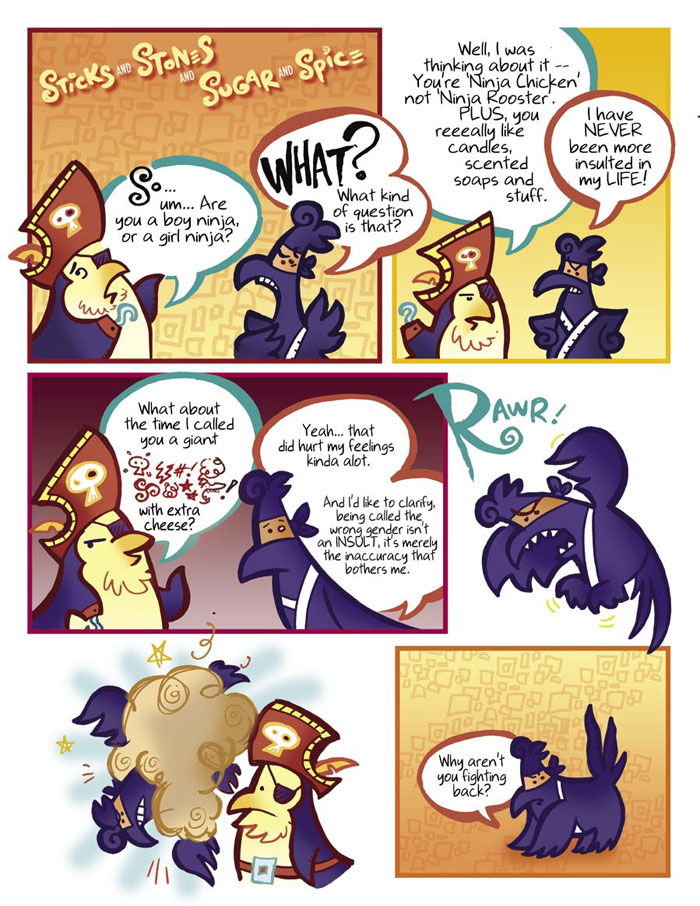 Pirate Penguin vs Ninja Chicken (Book 1): Troublems with Frenemies - Page 5