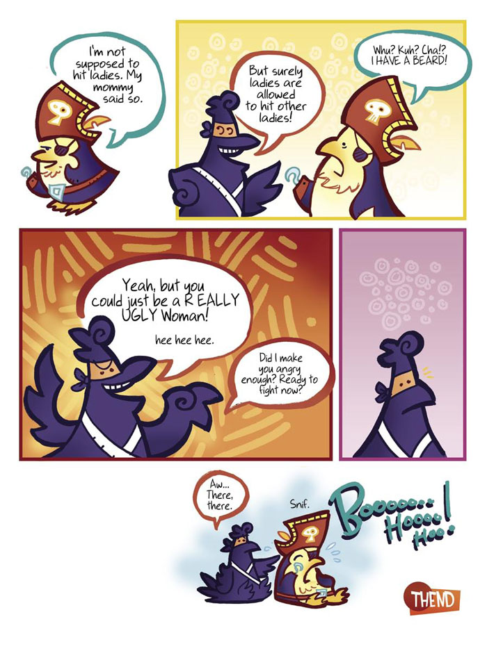 Pirate Penguin vs Ninja Chicken (Book 1): Troublems with Frenemies - Page 6