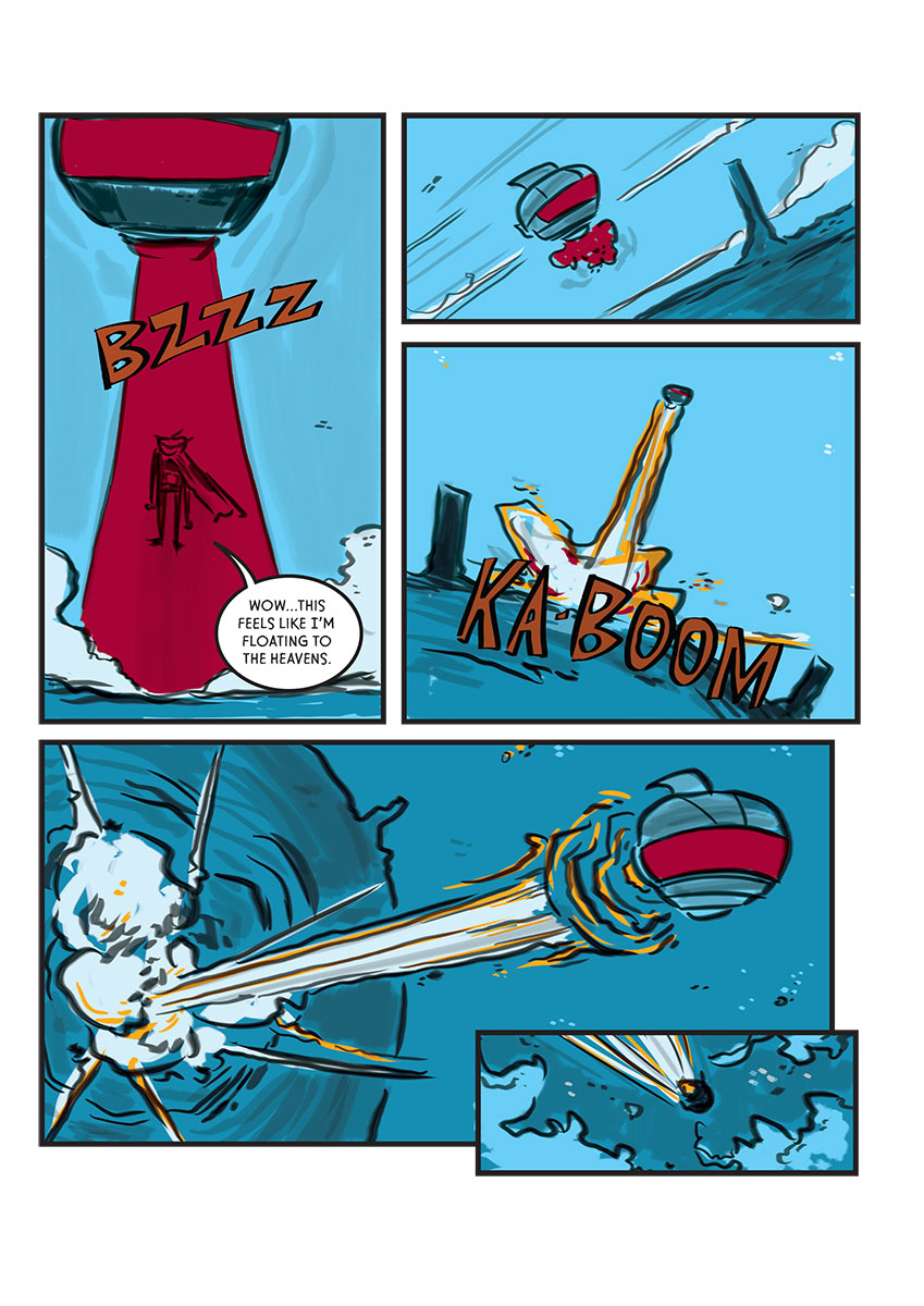 Spacebat and the Fugitives (Book One): Tacos at the End of the World - Page 5