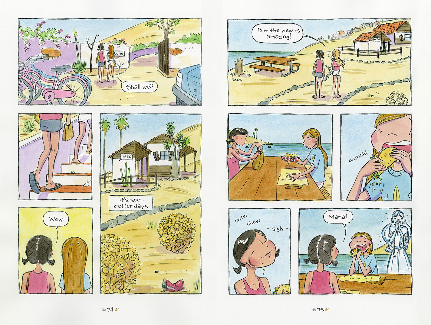 Surfside Girls (Book Two): The Mystery at the Old Rancho - Page 1