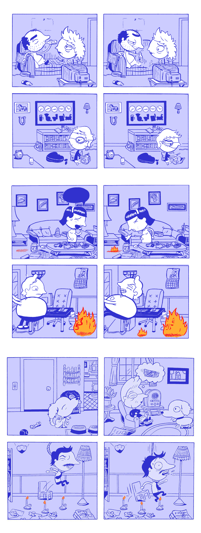Burning Building Comix #1-#3 - Page 5
