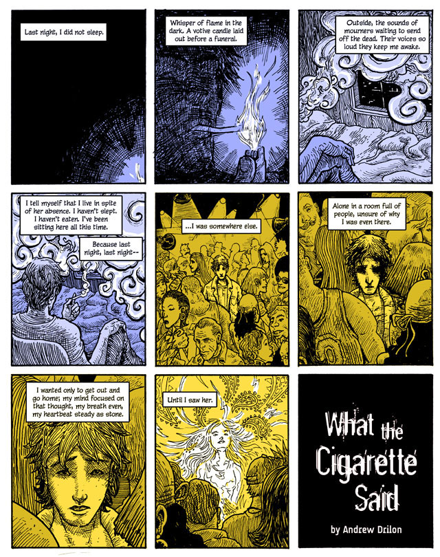 What the Cigarette Said - Page 1