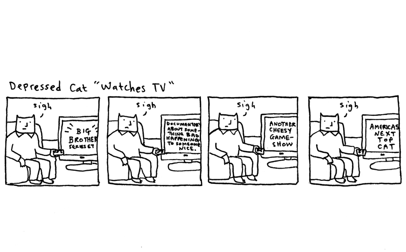 Depressed Cat - Page 2