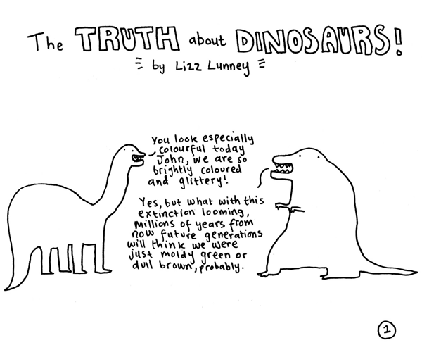 The Truth About Dinosaurs! - Page 1