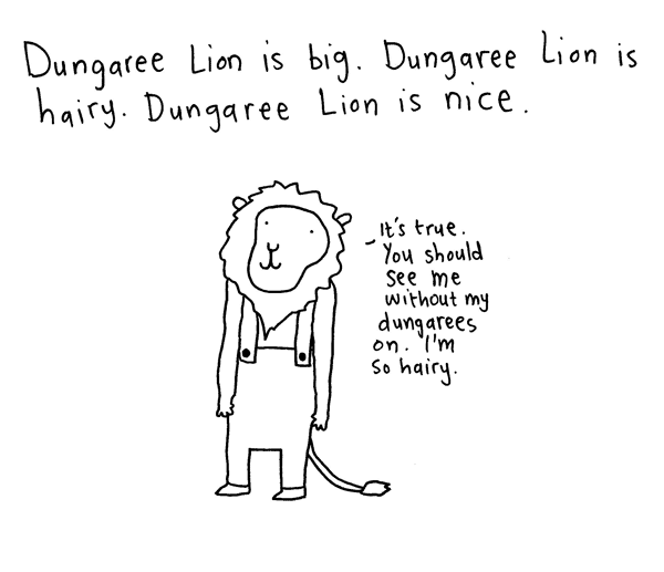 Dungaree Lion - Page 1