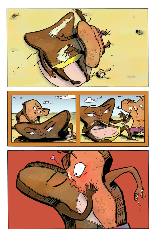 Glutenous: The Beach - Page 3