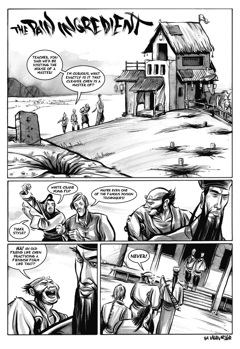 Infinite Kung Fu, part 1 - Page 1