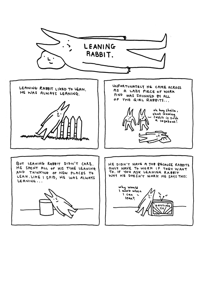 Leaning Rabbit - Page 1