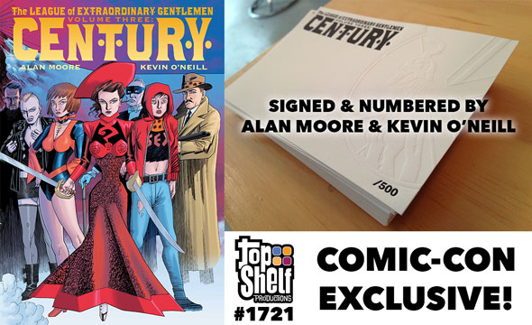 limited-edition League of Extraordinary Gentlemen: Century hardcover signed & numbered by Alan Moore & Kevin O'Neill