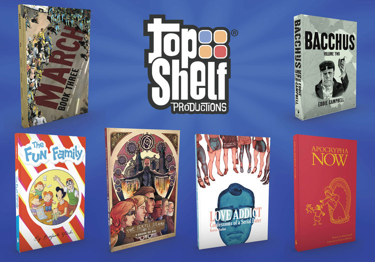 Top Shelf 2016 Comic-Con Debuts