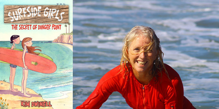Author Kim Dwinell and SURFSIDE GIRLS
