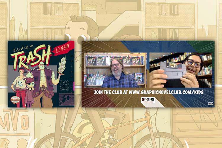 Edgar Camacho is interviewed about his book Super Trash Clash for the Comix Experience Kids' Graphic Novel Club
