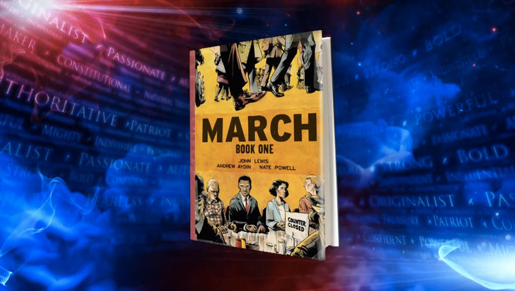 MARCH: BOOK ONE on The Colbert Report
