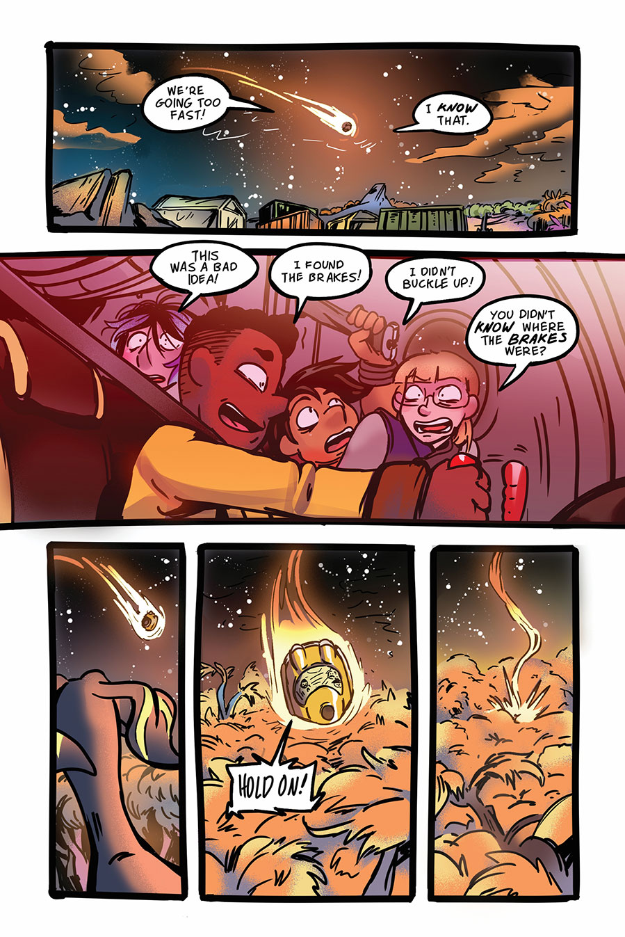 Cosmic Cadets (Book One): Contact! - Page 3