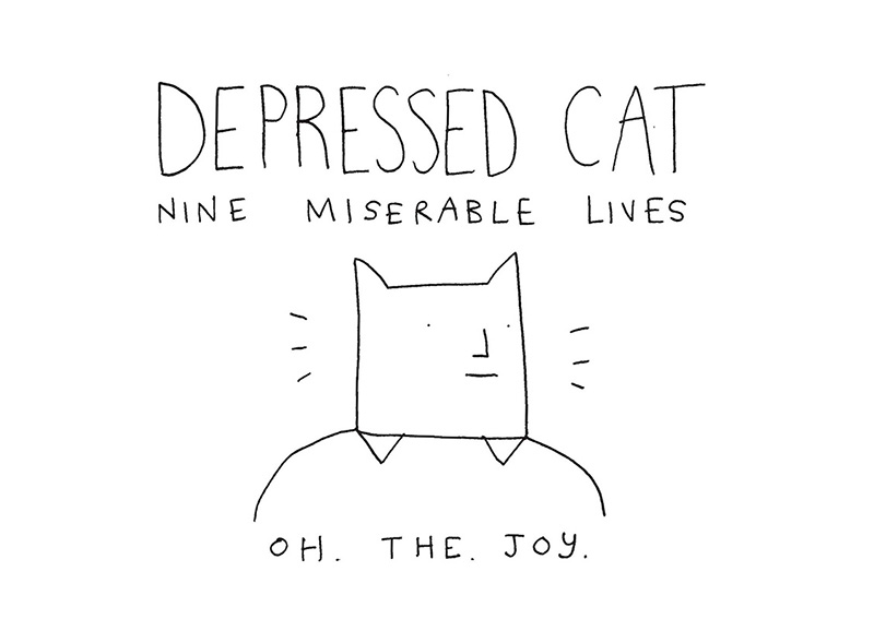 Depressed Cat - Page 1