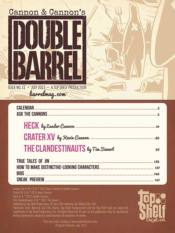 Double Barrel #11 - Page 1
