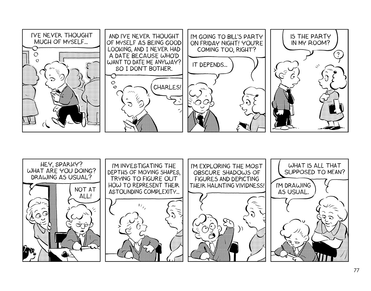 Funny Things: A Comic Strip Biography of Charles M. Schulz  - Page 2