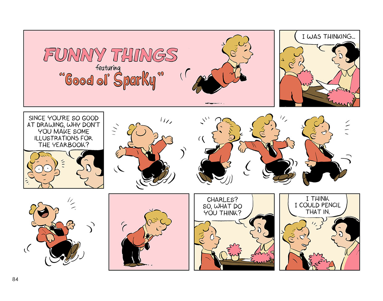 Funny Things: A Comic Strip Biography of Charles M. Schulz  - Page 3
