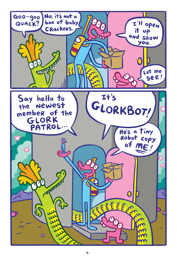 Glork Patrol (Book Three): Glork Patrol and the Magic Robot - Page 2