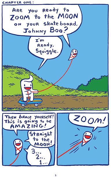 Johnny Boo (Book 6): Zooms to the Moon! - Page 1