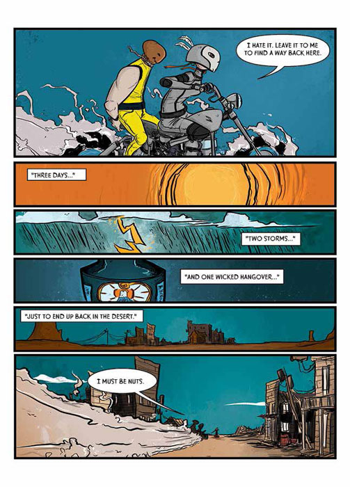The Motorcycle Samurai (Volume One) - Page 2
