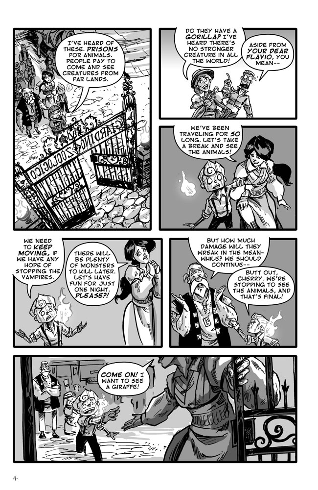 Pinocchio Vampire Slayer vs The Vampire Zoo - Page 2