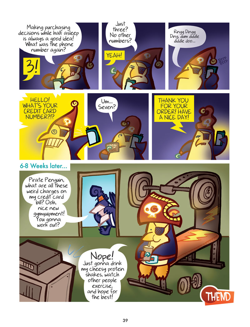 Pirate Penguin vs Ninja Chicken (Book 2): Escape from Skull-Fragment Island! - Page 2