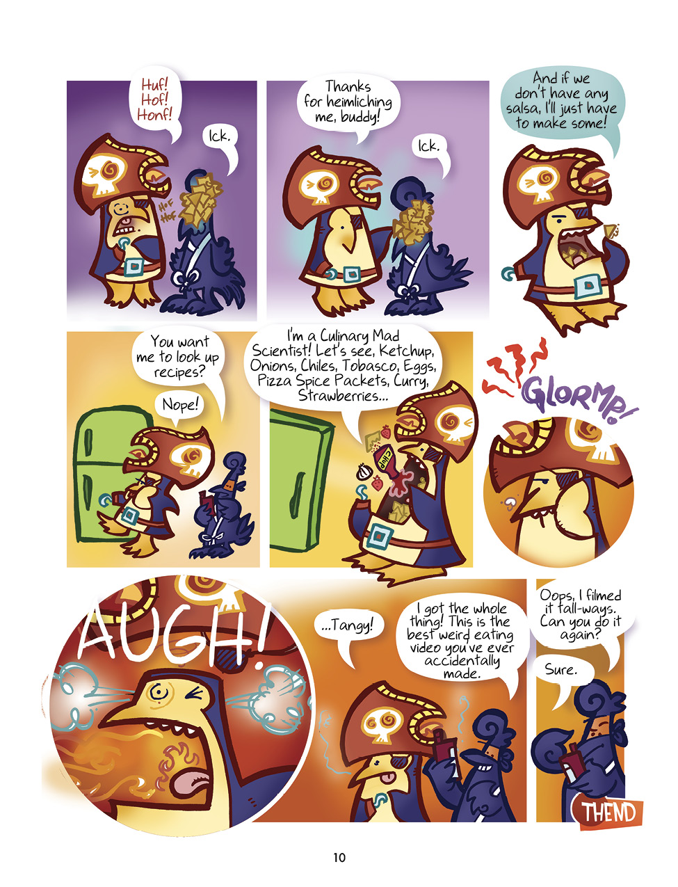 Pirate Penguin vs Ninja Chicken (Book 3): Macaroni and Bees?!? - Page 3