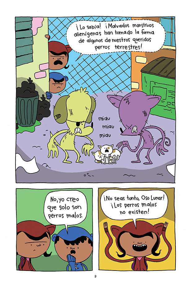 Red Panda & Moon Bear: Spanish Edition (Panda Roja y Oso Lunar) - Page 3