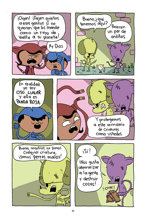 Red Panda & Moon Bear: Spanish Edition (Panda Roja y Oso Lunar) - Page 4