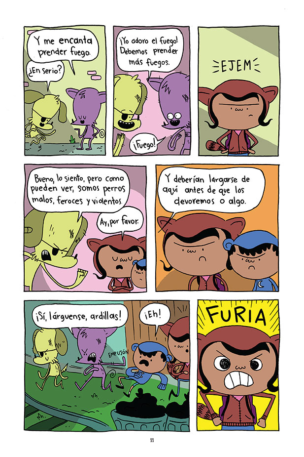 Red Panda & Moon Bear: Spanish Edition (Panda Roja y Oso Lunar) - Page 5