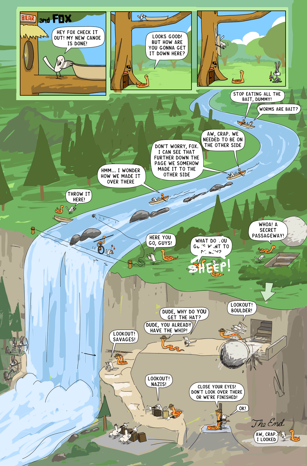 Bear and Fox, part 6 - Page 1