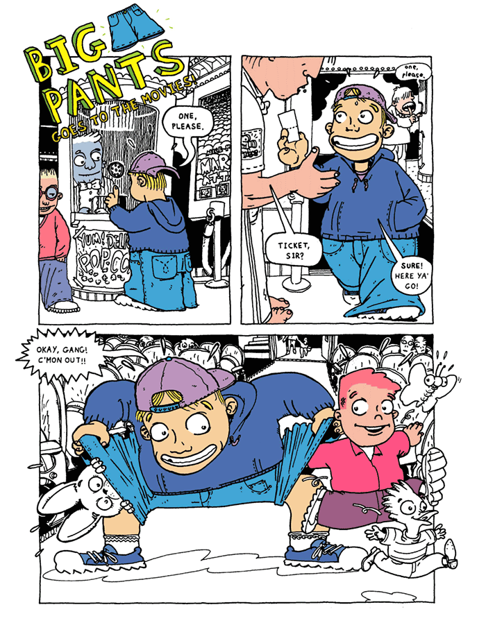 Big Pants Goes to the Movies - Page 1