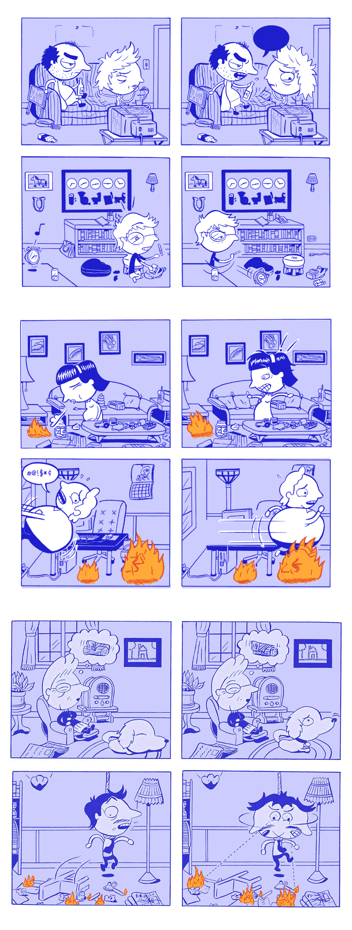 Burning Building Comix #1-#3 - Page 6