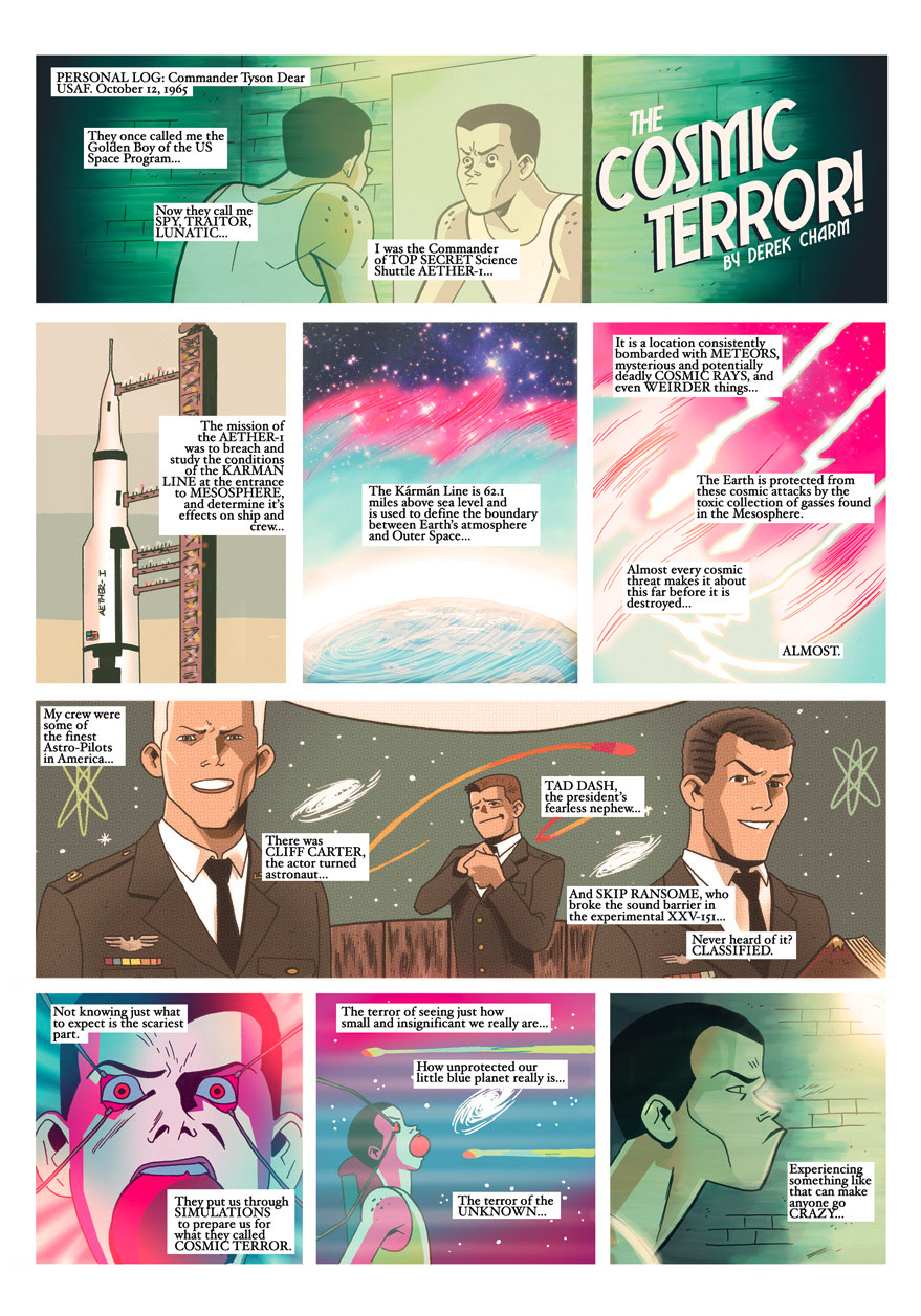 The Cosmic Terror - Page 1