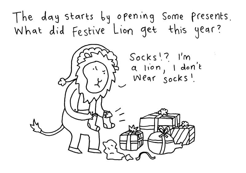 Festive Lion - Page 2