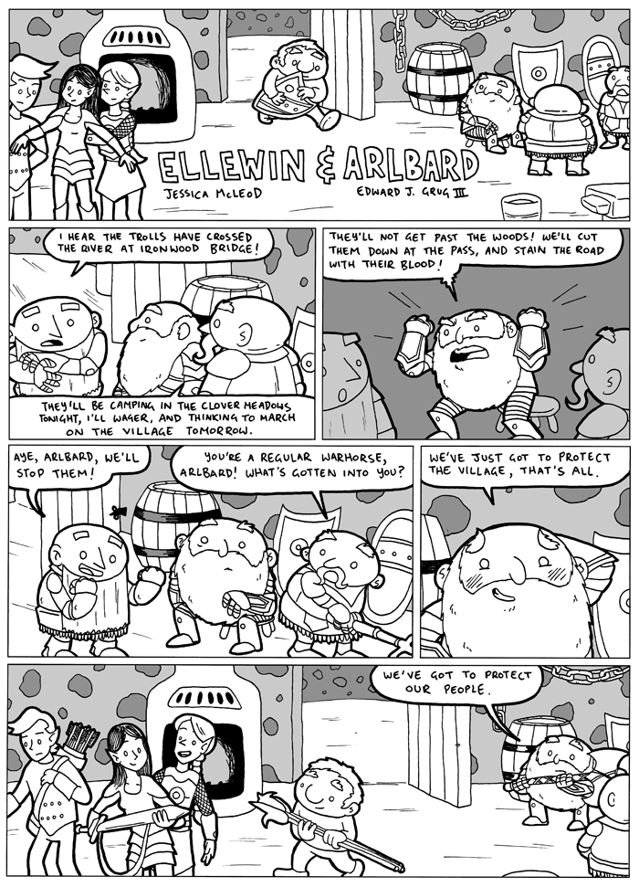 Ellewin and Arlbard #2 - Page 1