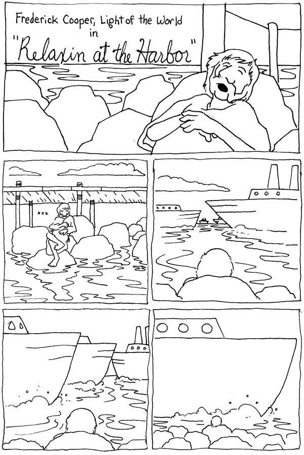 Frederick Cooper (part 7): Relaxin' at the Harbor - Page 1