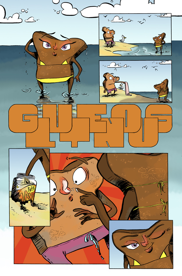 Glutenous: The Beach - Page 2