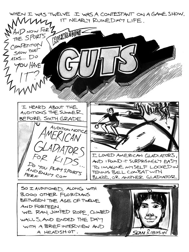 GUTS: A Young Adult Television Fiasco - Page 1