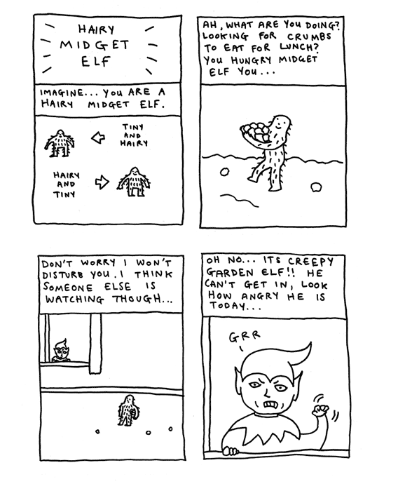 Hairy Midget Elf - Page 1