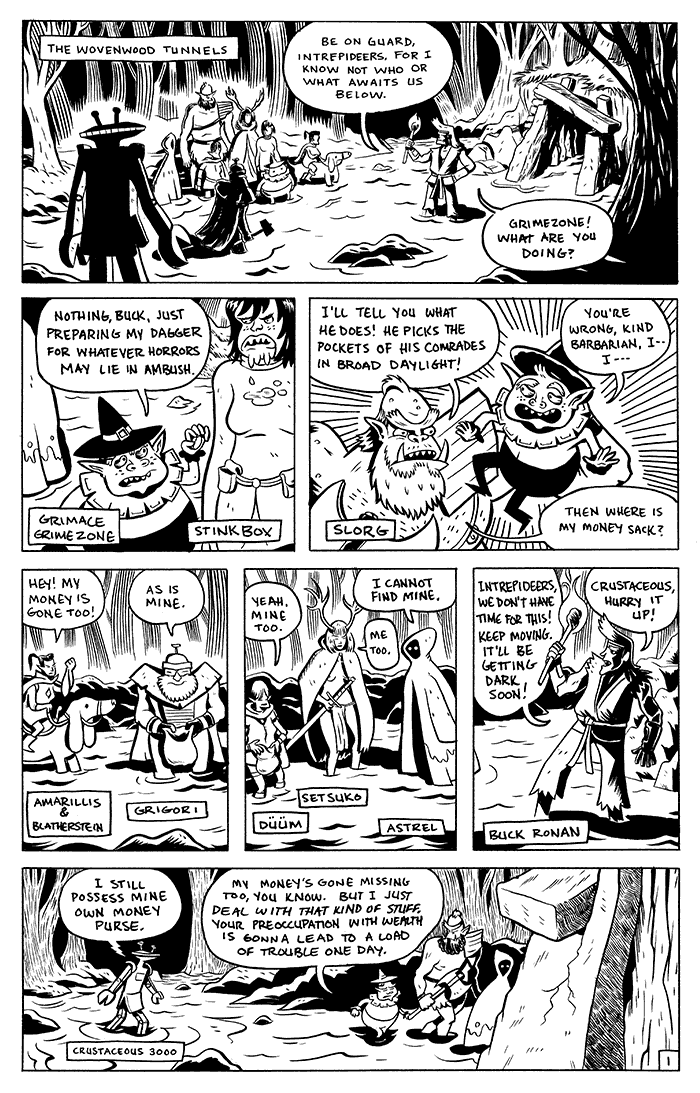 The Intrepideers and the Brothers of Blood, part 1 - Page 1