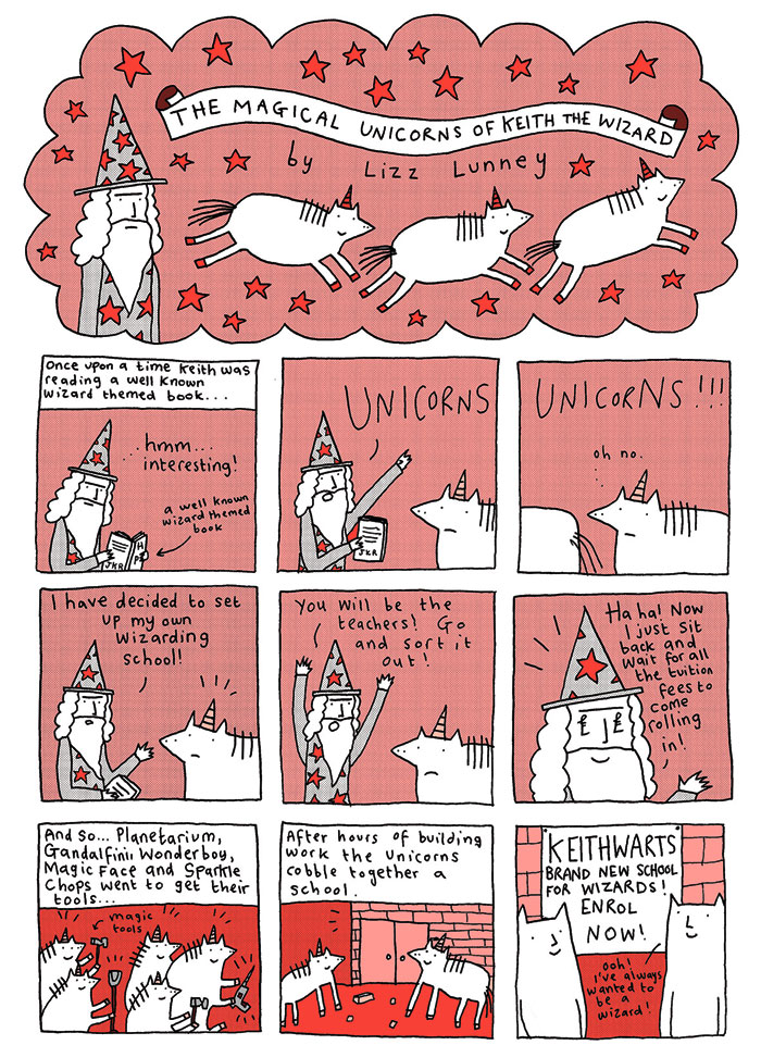 The Magical Unicorns of Keith the Wizard - Page 1