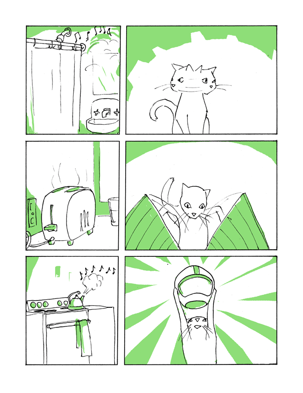 A Day Outside for Cat - Page 6